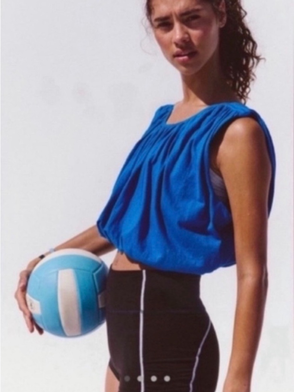 NWT! Free People Movement Bubble Trouble Tee